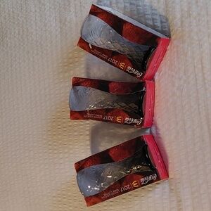Set of 3 McDonalds 2017 Collectible Coca Cola Glasses